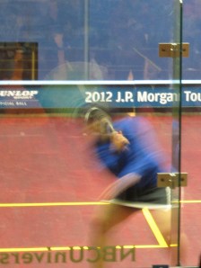 Maria Toor Pakay warming up