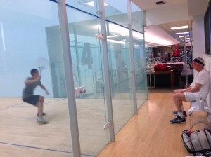 Watching some CityView Doubles