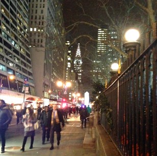 42nd Street on a Winter's Night